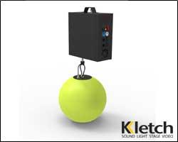 kinetic lights ball 25cm