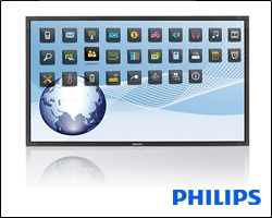 philips touchscreen 55